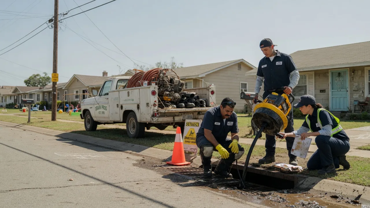 Drain Cleaning in Mcadoo, TX near me